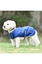 2022 Weatherbeeta Comfitec Windbreaker Free Deluxe Dog Coat 1003914 - Dark Blue / Grey / White